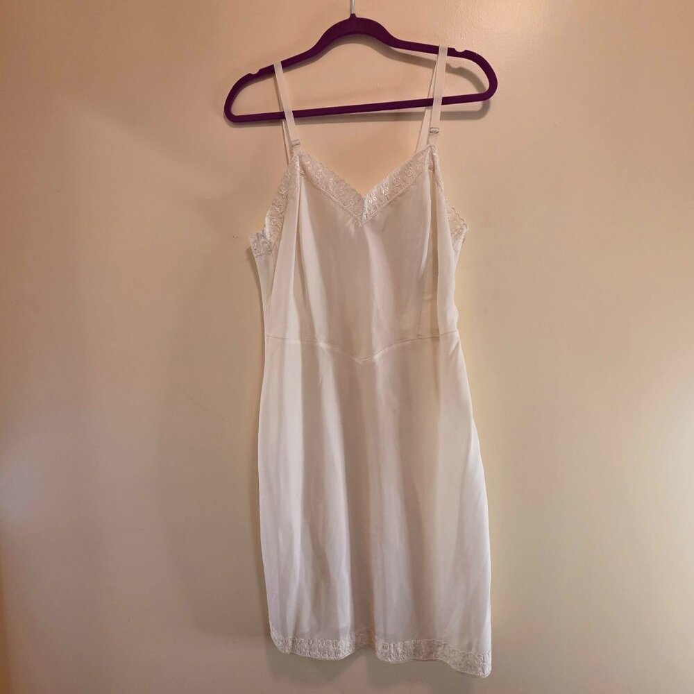 Vintage Barbizon Slip with Side Zipper